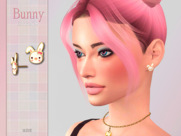 Bunny Earrings by Suzue from TSR