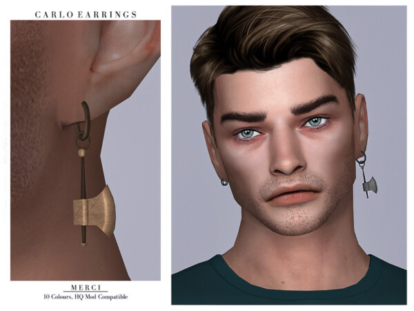 Carlo Earrings by Merci from TSR