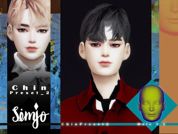 Chin Preset 2 by KIMSimjo from TSR • Sims 4 Downloads