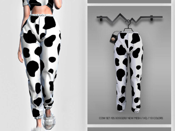 Cow Set 105 Jogger by busra tr from TSR