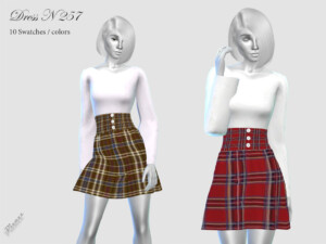MissFortune Sims: Ellis Dress • Sims 4 Downloads