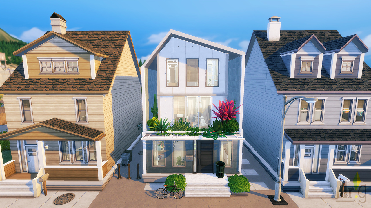 Dekale Suburban House from Misterglucose • Sims 4 Downloads