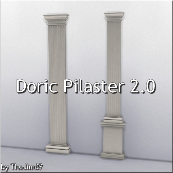Doric Pilasters 2 by TheJim07 from Mod The Sims