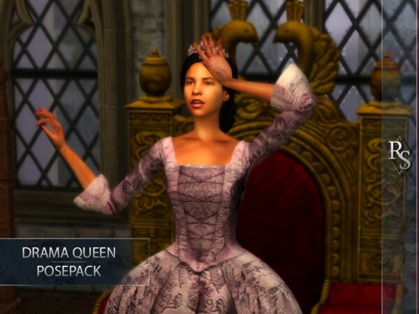 Drama Queen Pose Pack from Revolution Sims