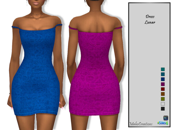 Dress Lunar by MahoCreations from TSR