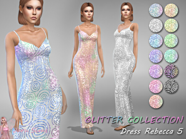 Dress Rebecca 5 by Jaru Sims from TSR