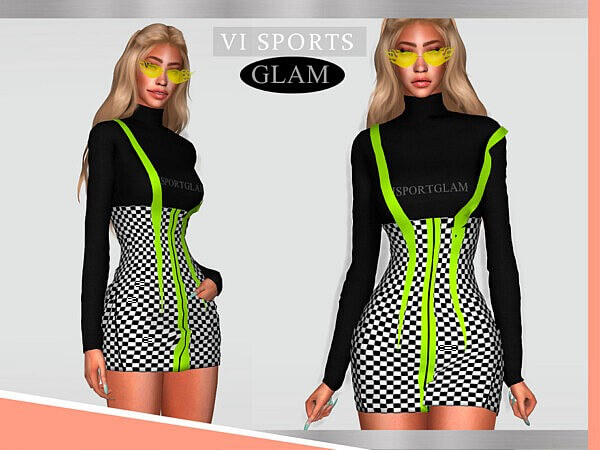 Dress Sportglam VI by Viy Sims from TSR