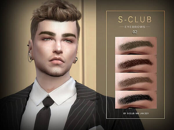 Eyebrows 202102 by S Club from TSR