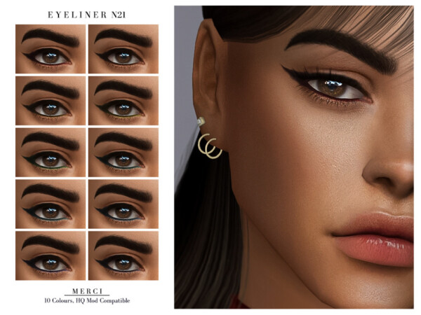 Eyeliner N21 by Merci from TSR