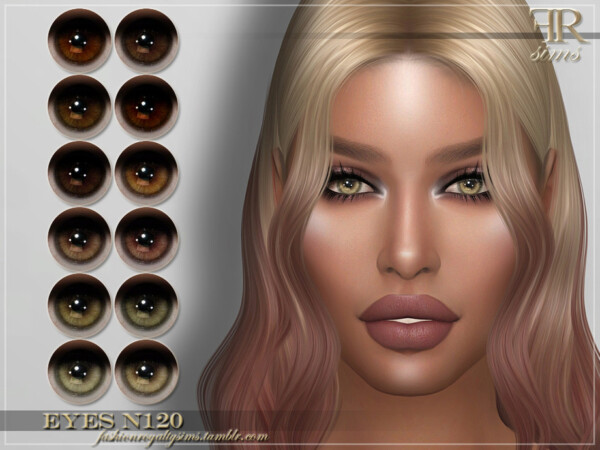 Eyes N120 by FashionRoyaltySims from TSR