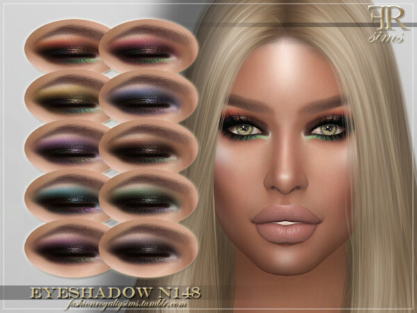 Eyeshadow N148 by FashionRoyaltySims from TSR