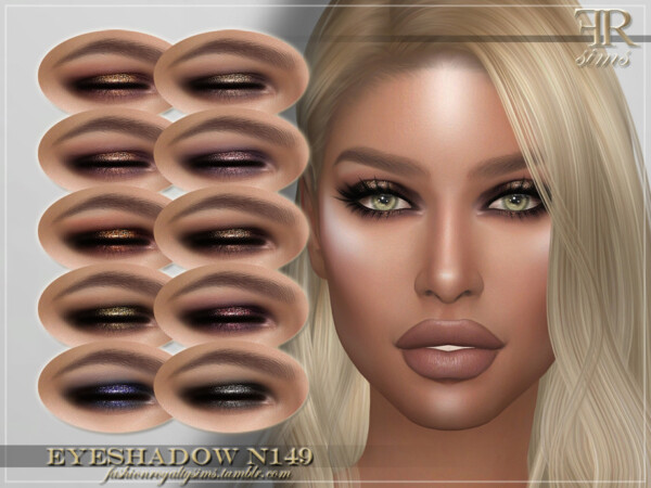 Eyeshadow N149 by FashionRoyaltySims from TSR