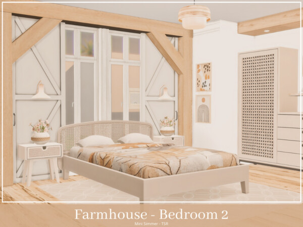 Farmhouse Bedroom 2 by Mini Simmer from TSR