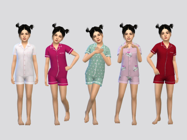 FullBody Sleepwear Girls by McLayneSims from TSR