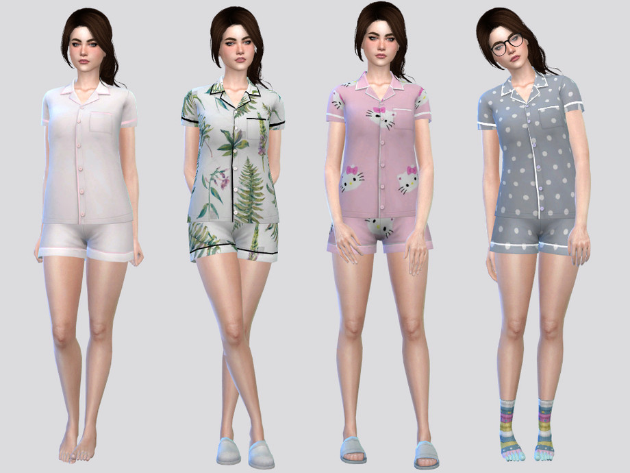 Fullbody Basic Sleepwear By Mclaynesims At Tsr Sims 4 - vrogue.co