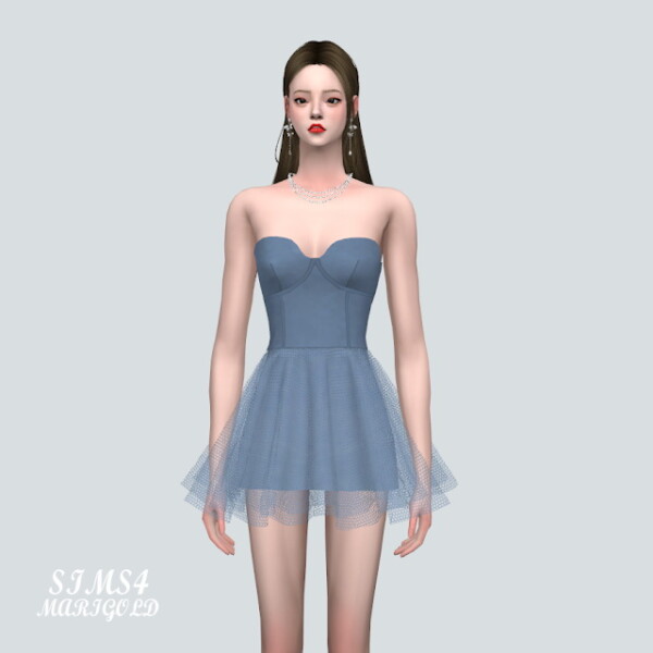 G Ballet Mini Dress from SIMS4 Marigold
