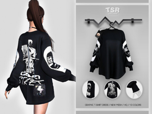 Graphic T Shirt Dress by busra tr from TSR