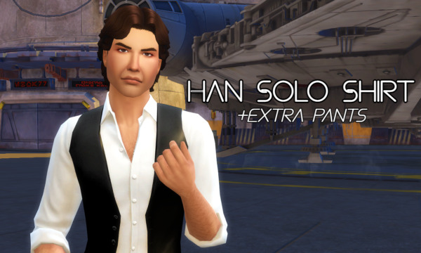 Han Solo Shirt by soaplagoon from Mod The Sims