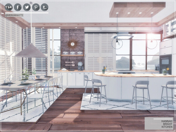 Hannah Bright Kitchen by Moniamay72 from TSR