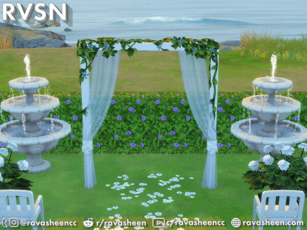 Holy Marchrimony Wedding Arches by RAVASHEEN from TSR