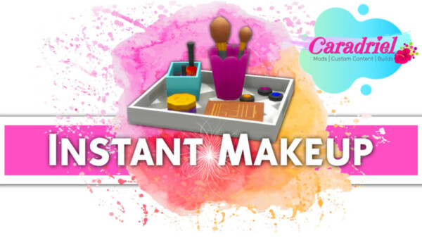 Instant Makeup Mod by Caradriel from Mod The Sims