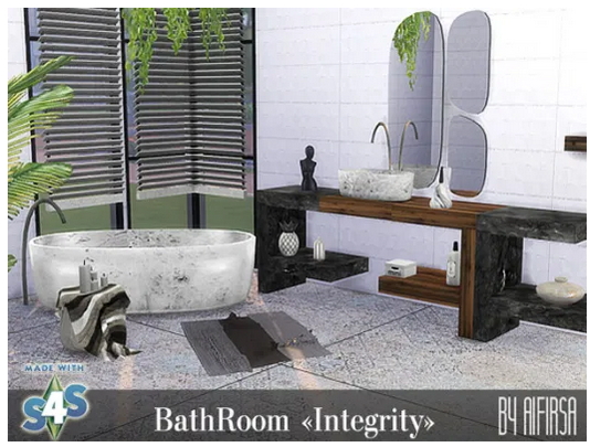 Integrity Bathroom from Aifirsa Sims