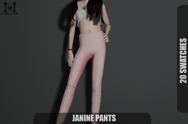 Janine Pants from Clarity Sims