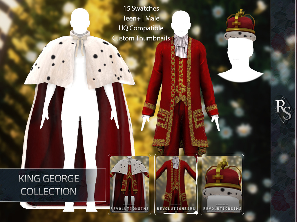 King George Collection from Revolution Sims â€¢ Sims 4 Downloads