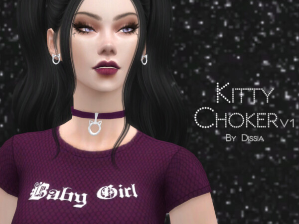 Kitty Choker v1 by Dissia from TSR