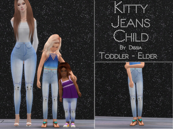 Kitty Jeans Child by Dissia from TSR