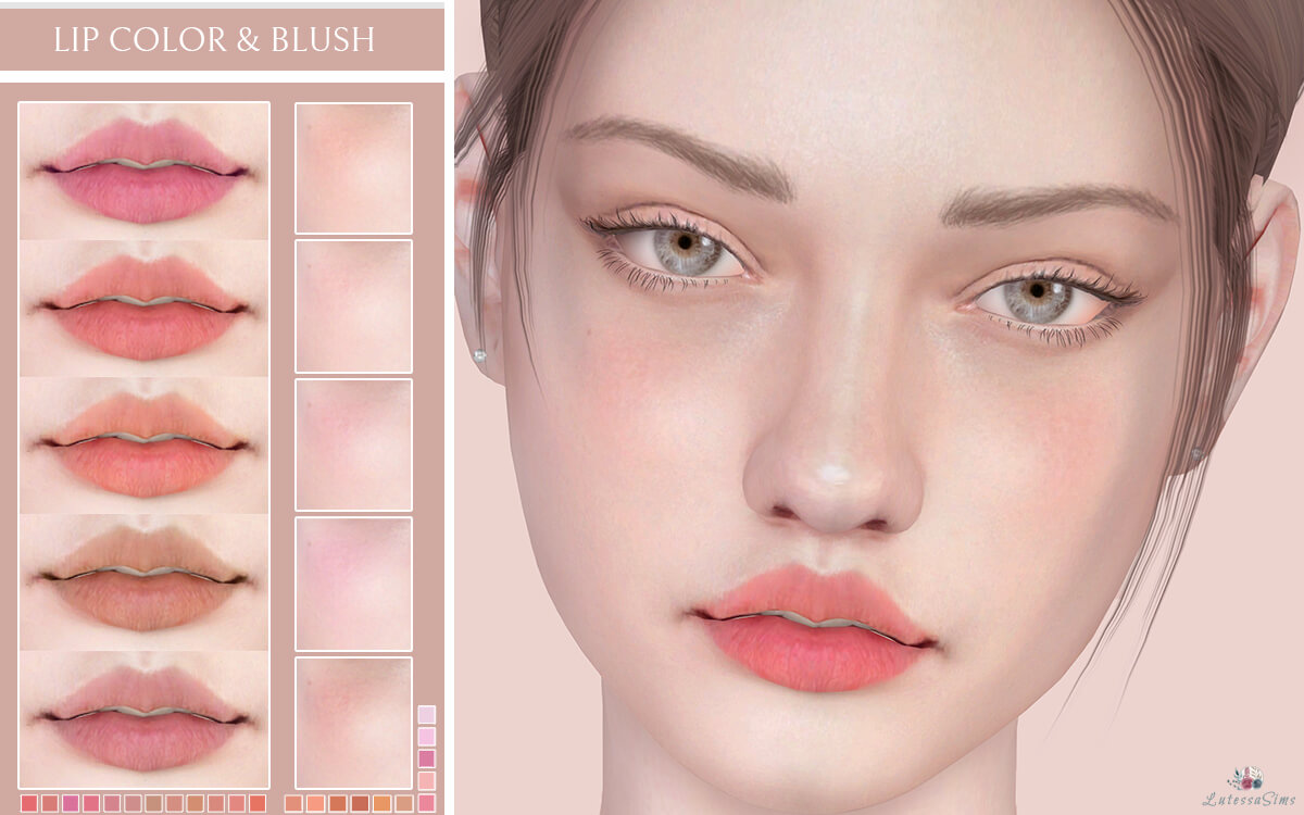 Lip Color and Blush from Lutessa