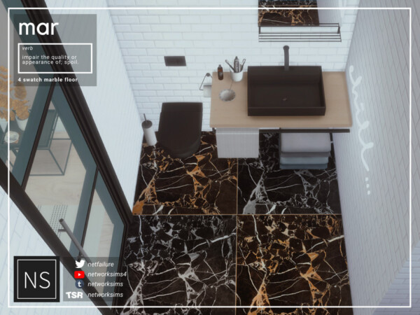 Mar Marble Floor by Networksims from TSR