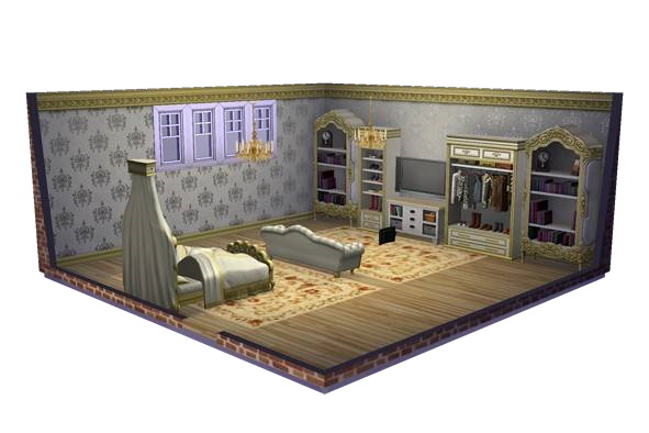 Master bedroom by  Linda2 from Luniversims