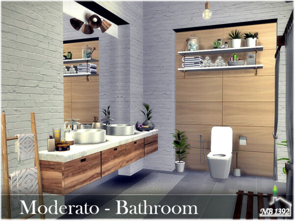 Moderato Bathroom by nobody1392 from TSR