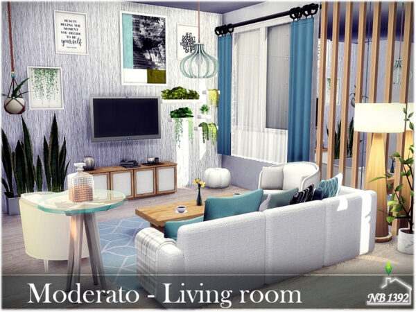 Moderato Living room by nobody1392 from TSR