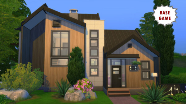 Modern Family Home from Sims 3 by Mulena