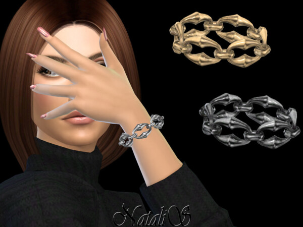 Puff link bracelet by NataliS from TSR