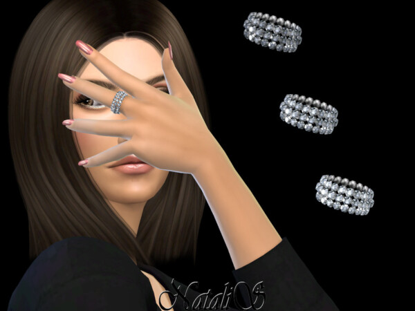 Wide crystal ring by NataliS from TSR