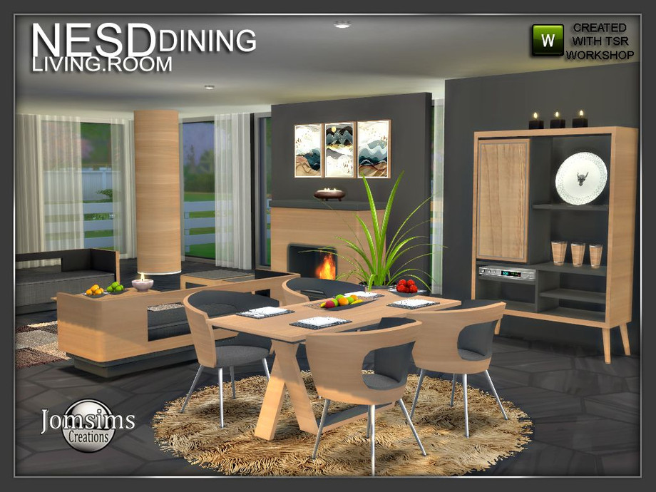 sims4 dining room tables