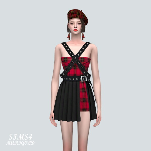 PP 3 Mini Dress V4 from SIMS4 Marigold