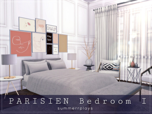 Parisien Bedroom I by Summerr Plays from TSR
