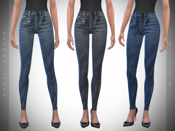 Meadow Jeans by Pipco from TSR • Sims 4 Downloads