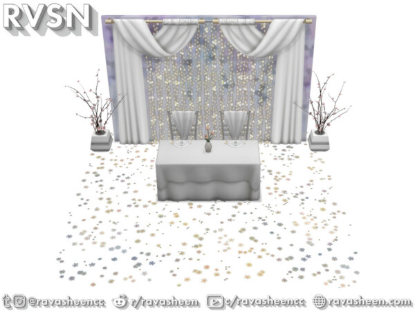 Push Comes To Love Wedding Set by RAVASHEEN from TSR