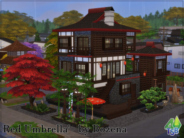 Red Umbrella Home by bozena from TSR