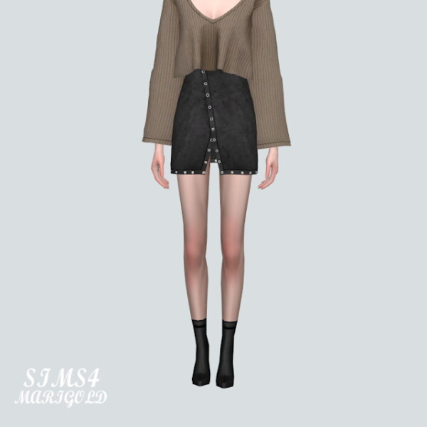 S1 Stud Mini Skirt from SIMS4 Marigold