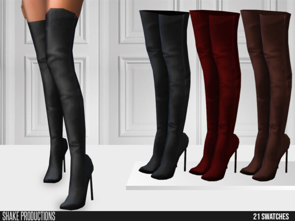 598 High Heel Boots by ShakeProductions from TSR