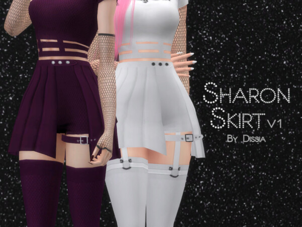 Sharon Skirt v1 by Dissia from TSR