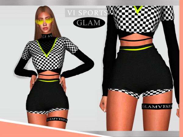 Shorts Sportglam by Viy Sims from TSR