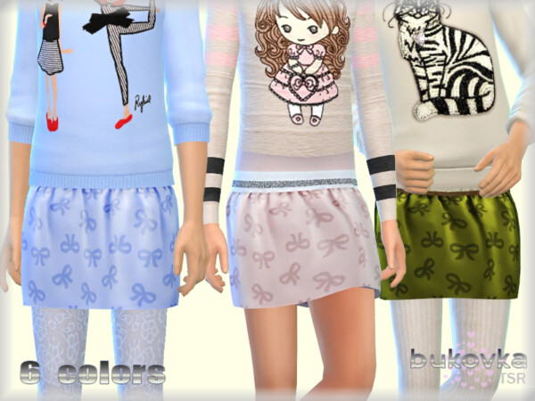 Skirt for Girls by bukovka from TSR