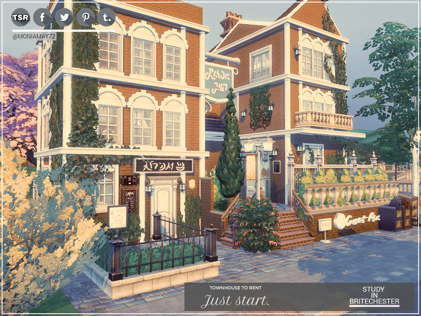 Study in Britechester House by Moniamay72 from TSR • Sims